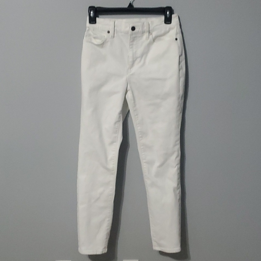 Lands' End Jeans Womens Size 2 White Pants
